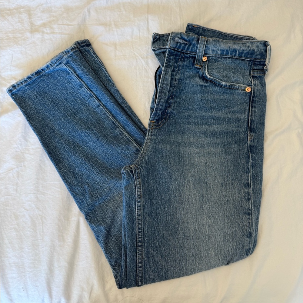 GAP Sky High Cheeky Straight Jeans